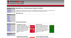 Desktop Screenshot of bettereditor.org