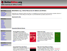 Tablet Screenshot of bettereditor.org